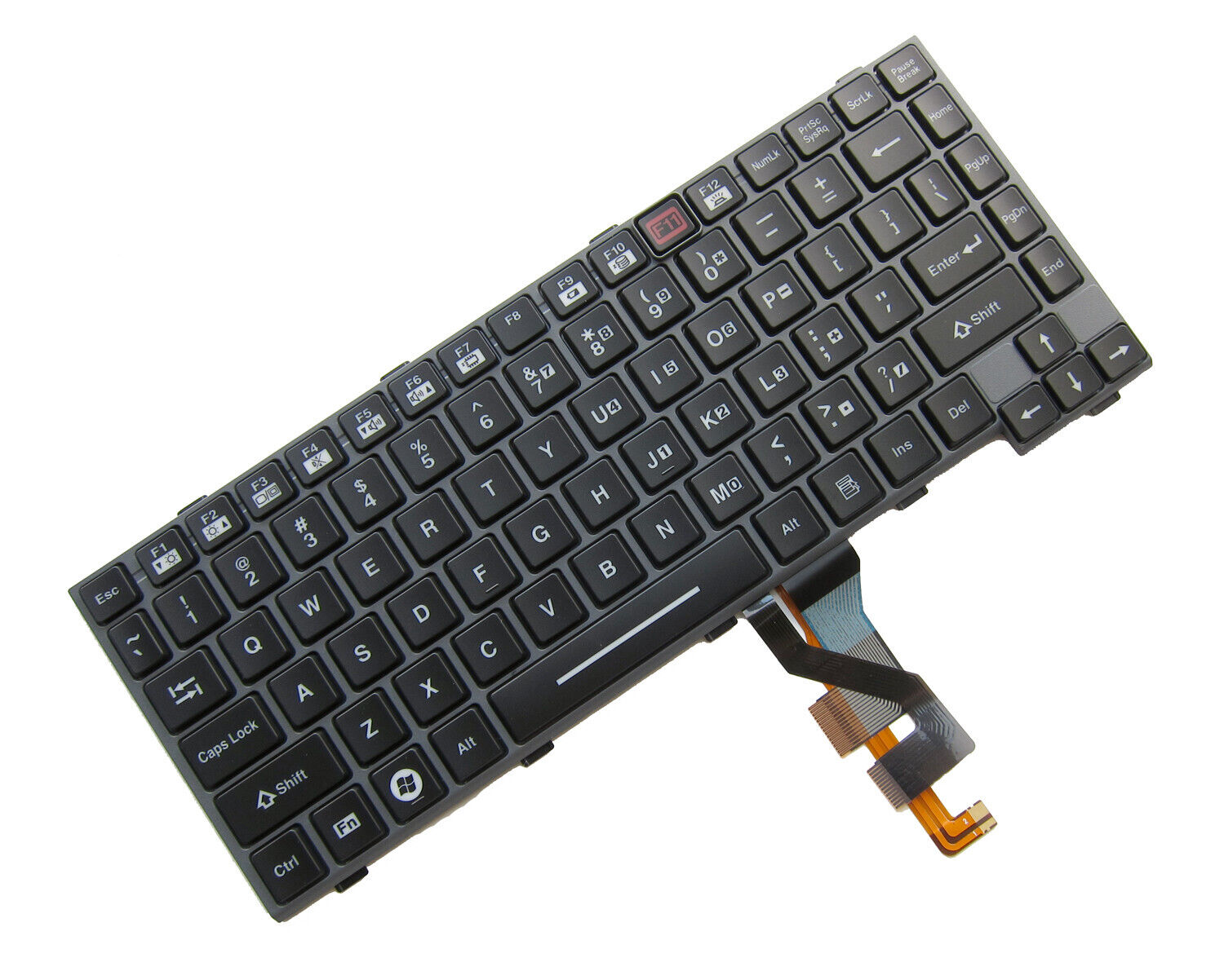 Genuine Panasonic Chiclet Emissive Backlit Keyboard for CF-30 CF-53 CF-74 CF