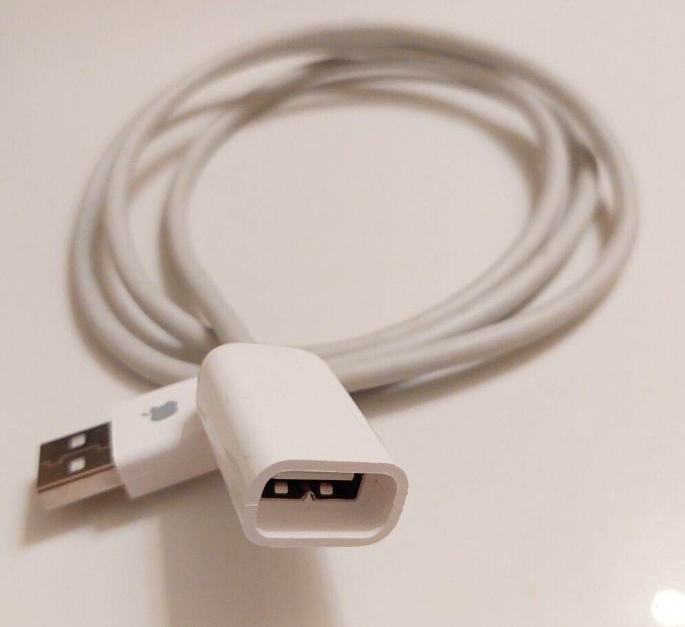 GENUINE Apple 3-Ft 1M USB Extension Lead Cable Extender Cord (591-0079) USB-A