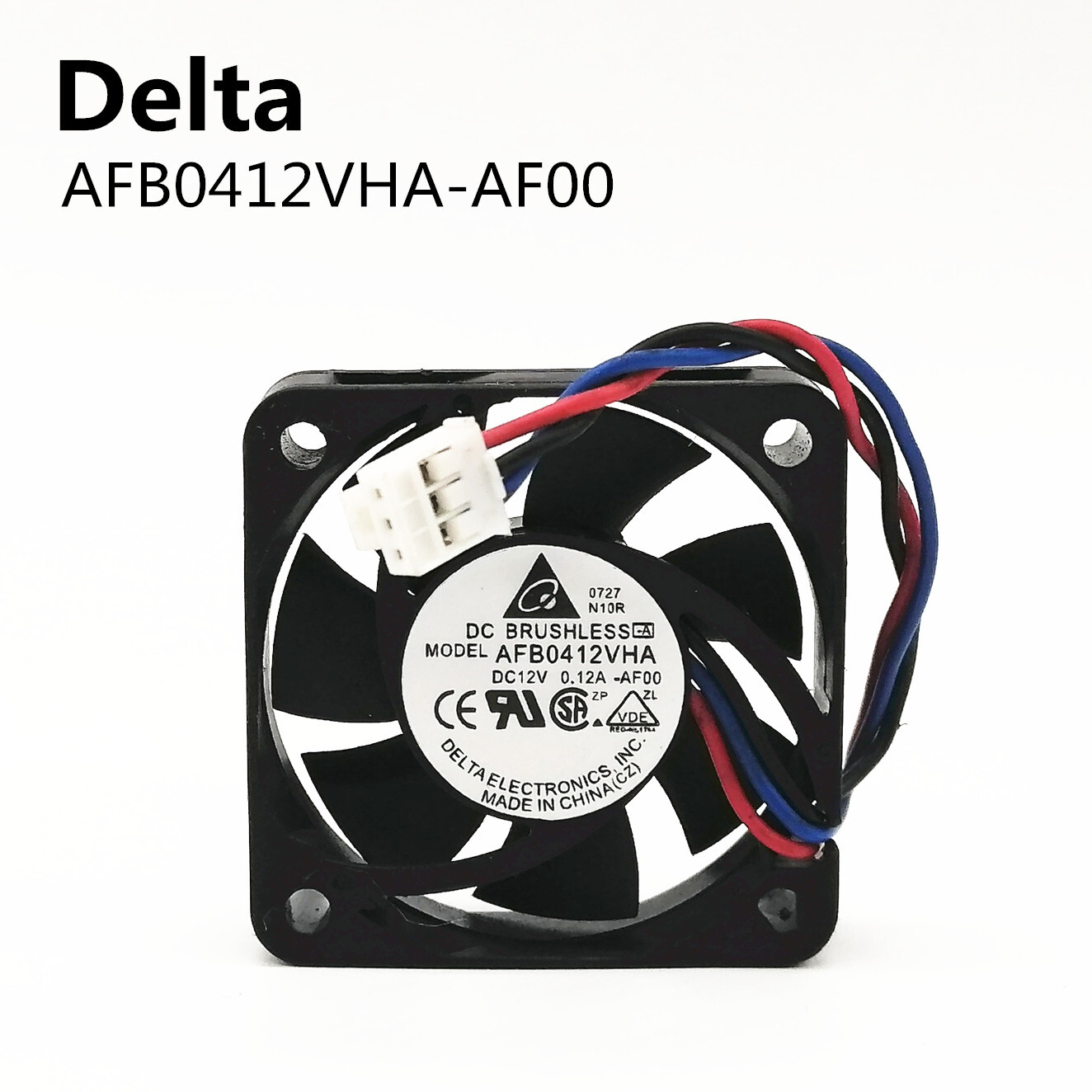 Delta AFB0412VHA-AF00 DC12V 0.12A 4010 4cm DC Cooling Fan