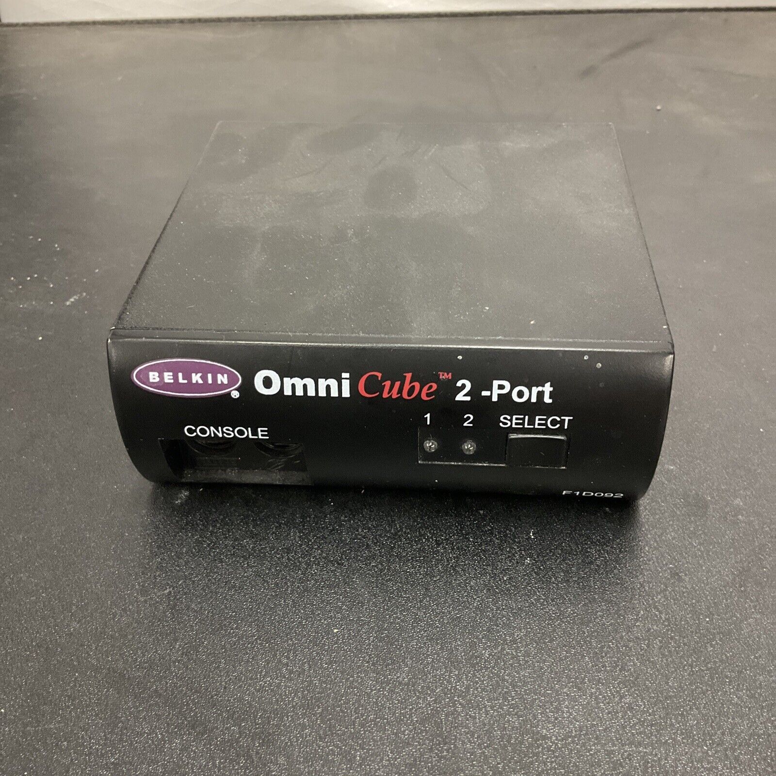 Belkin Omni Cube 2-Port F1D092- NO POWER CORD