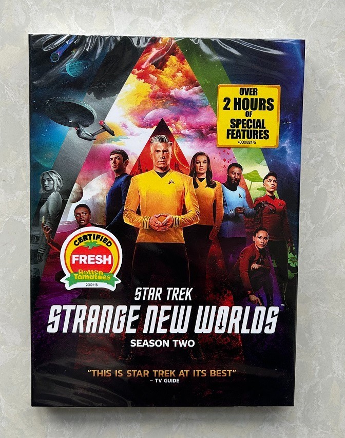 Star Trek Strange New Worlds: The Complete two Season 2 (DVD, 2023, 4-Disc Set)