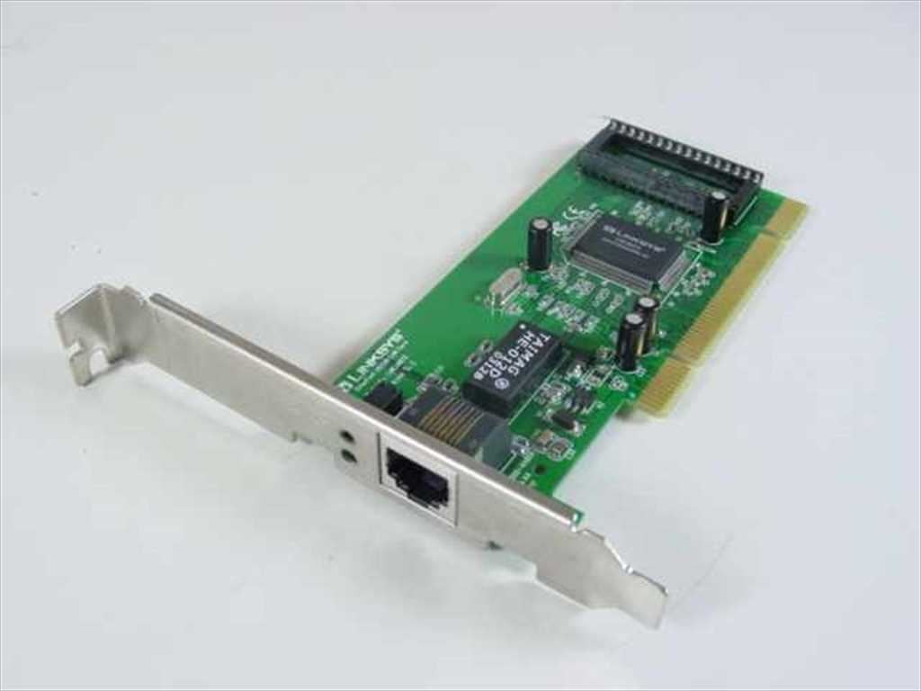 Linksys LNE100TX EtherFast 10/100 PCI Network Card NIC RJ-45 Ver 5.1