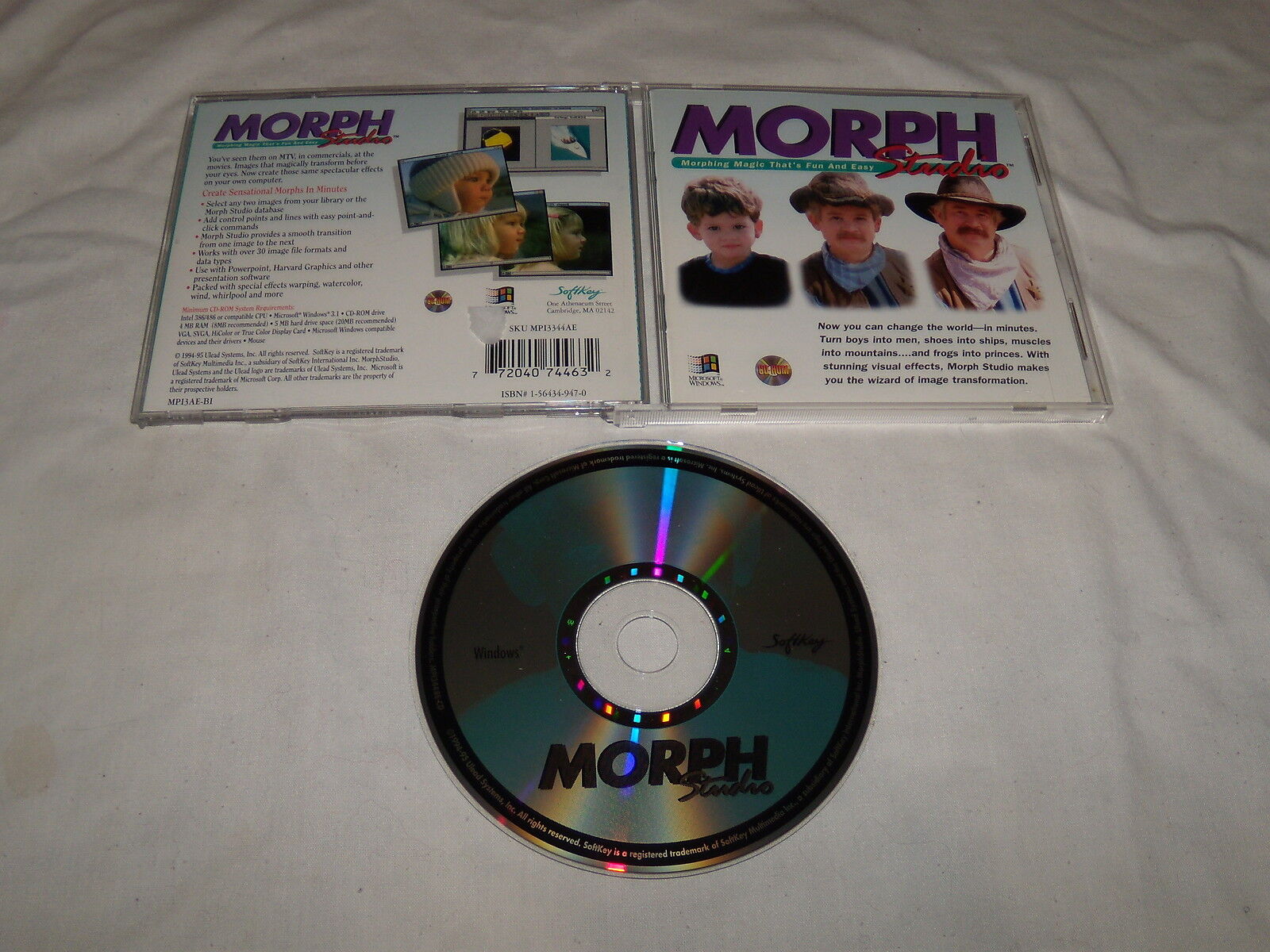 Morph Studio (PC, 1995) Mint