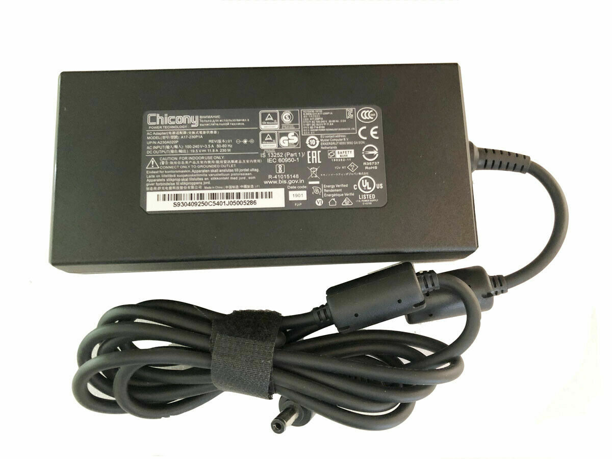 230W Genuine Chicony AC Adapter Gigabyte AERO 15CLASSIC-XA Charger A17-230P1A