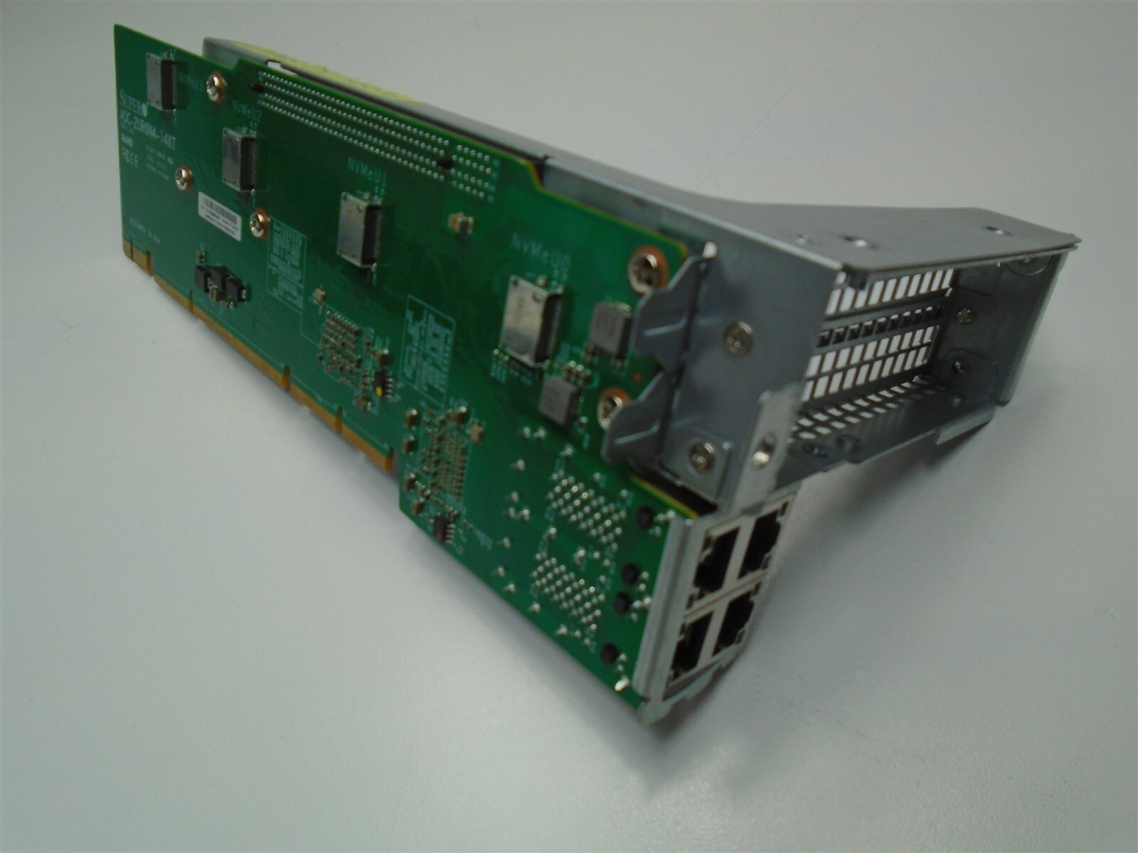 Supermicro AOC-2UR6N4-I4XT 2U Ultra Riser with 4 10Gbase-T With 