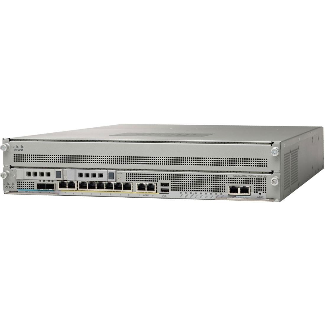 Cisco ASA5585-S20-K9 ASA 5585-X Security Plus Firewall - Same Day Shipping
