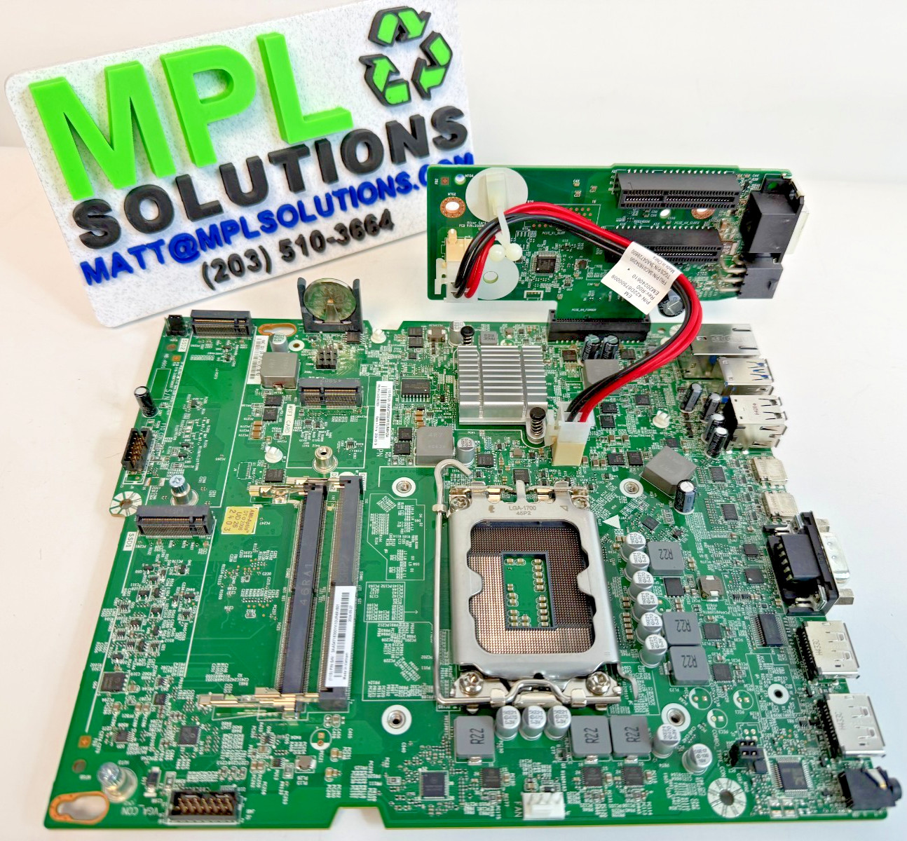 Toshiba 4901-915 System Motherboard TCX 900 3AC01632900 13th Gen + 3AC01667700