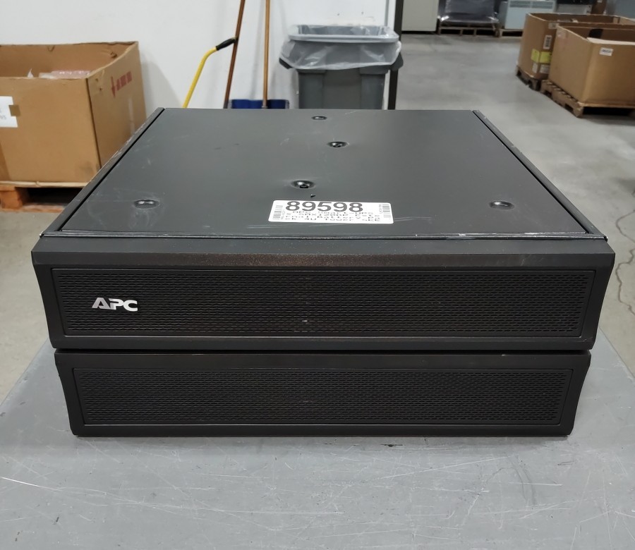 APC Smart-UPS X SMX120BP External Battery Pack 4U Tower SEE NOTES