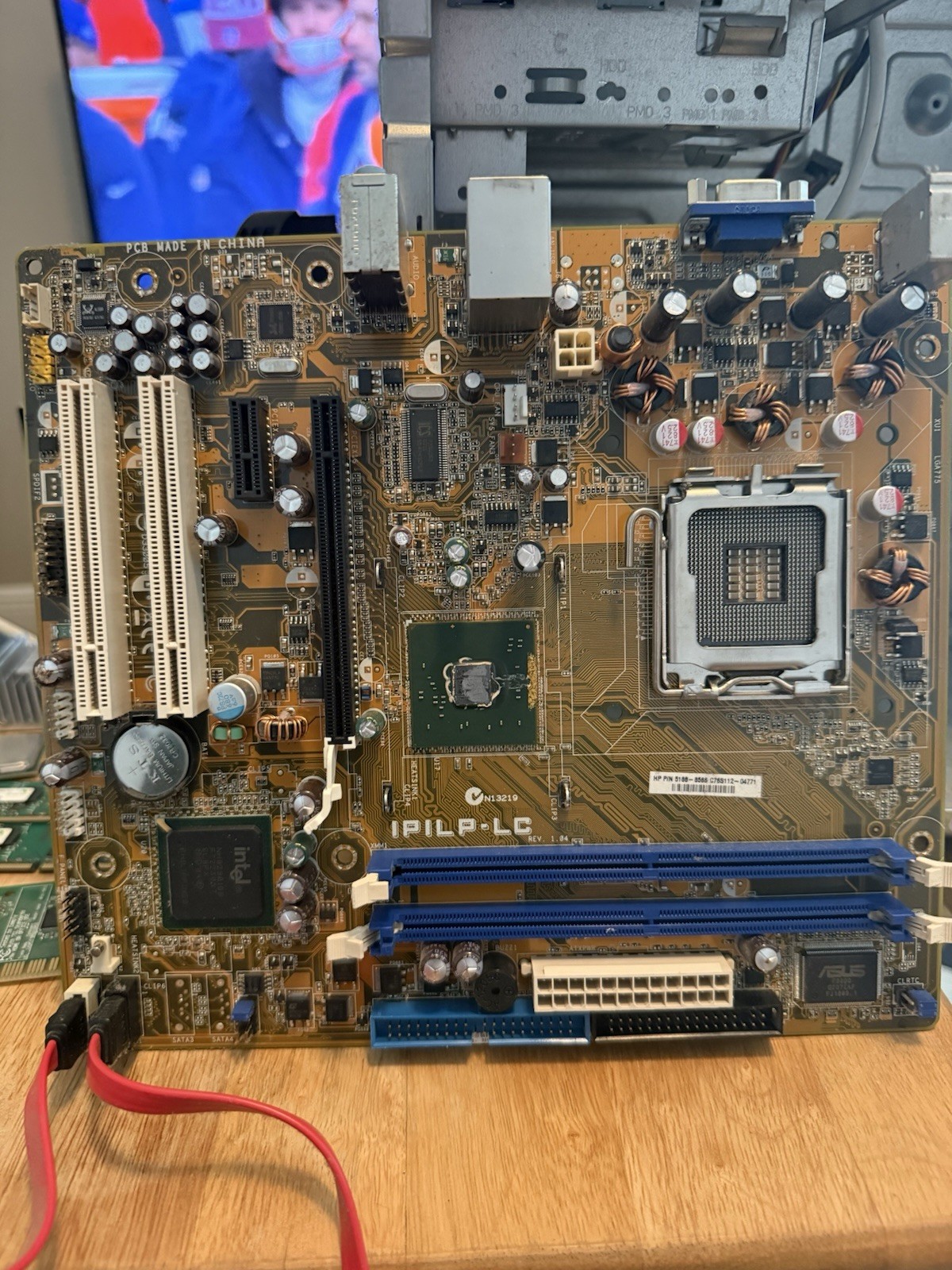 This Is An HP/ASUS IPILP-LC Motherboard. Tested Working.
