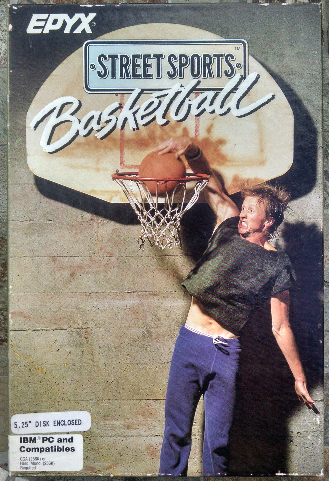 EPYX Street Sports Basketball IBM 5.25 Media 