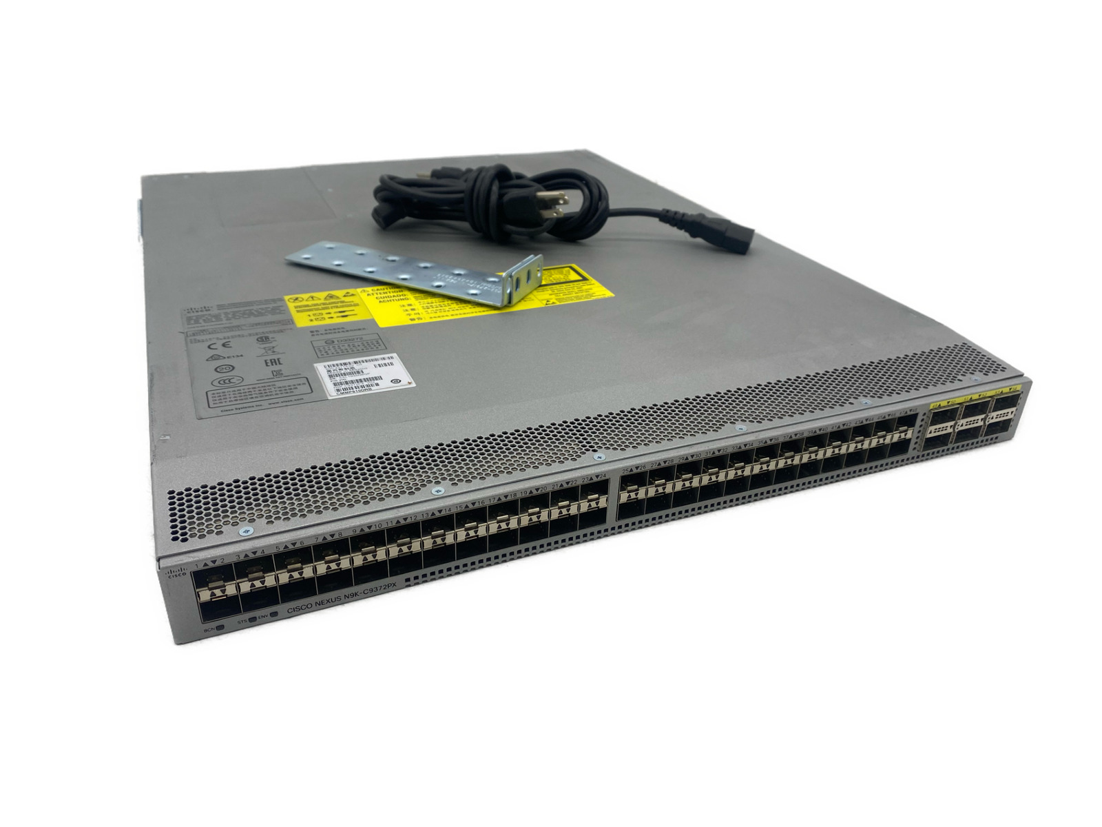 Cisco Nexus N9K-C9372PX 48-Port SFP 10G 6-Port QSFP 40G Switch