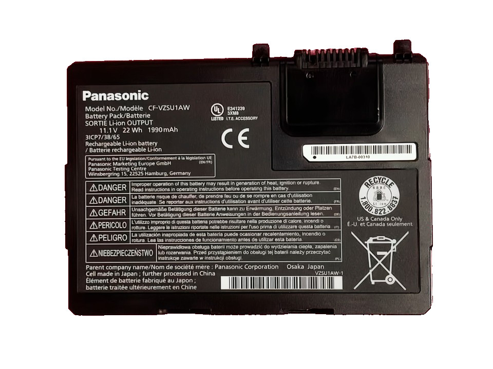 NEW OEM 22Wh CF-VZSU1AW Battery For Panasonic Toughbook CF-33 Series CF-VZSU1BW