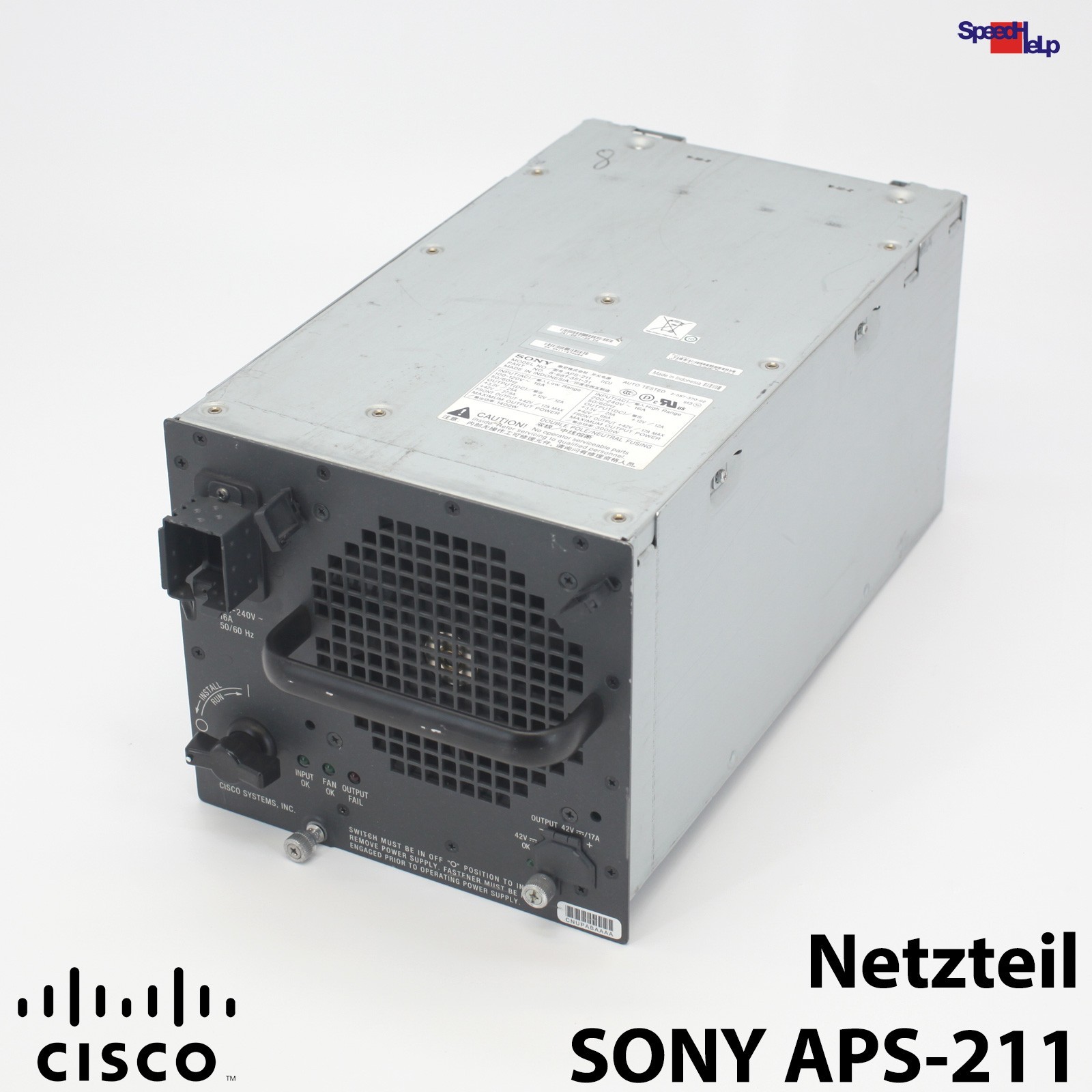 Cisco SONY APS-211 PSU Network Switch Power Supply Part N: 8-681-351-31