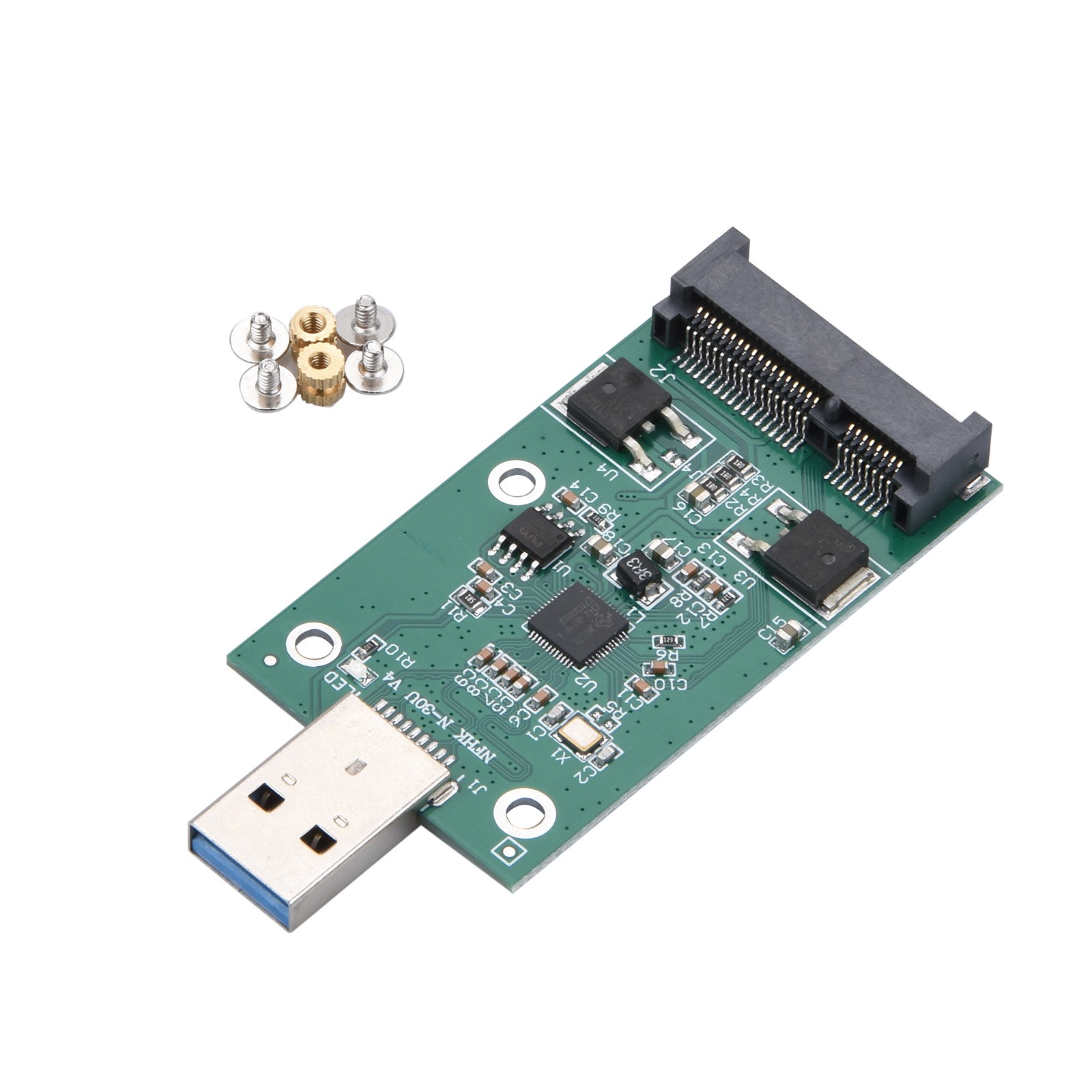 USB 3.0 to Mini PCIE mSATA SSD External mSATA to USB 3.0 SSD Convertor Adapter