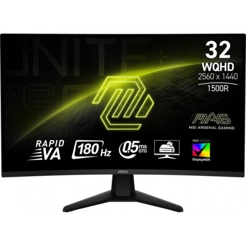 MSI MAG32CQ6F MAG 32CQ6F 31.5IN CURVED GAMING MONITOR