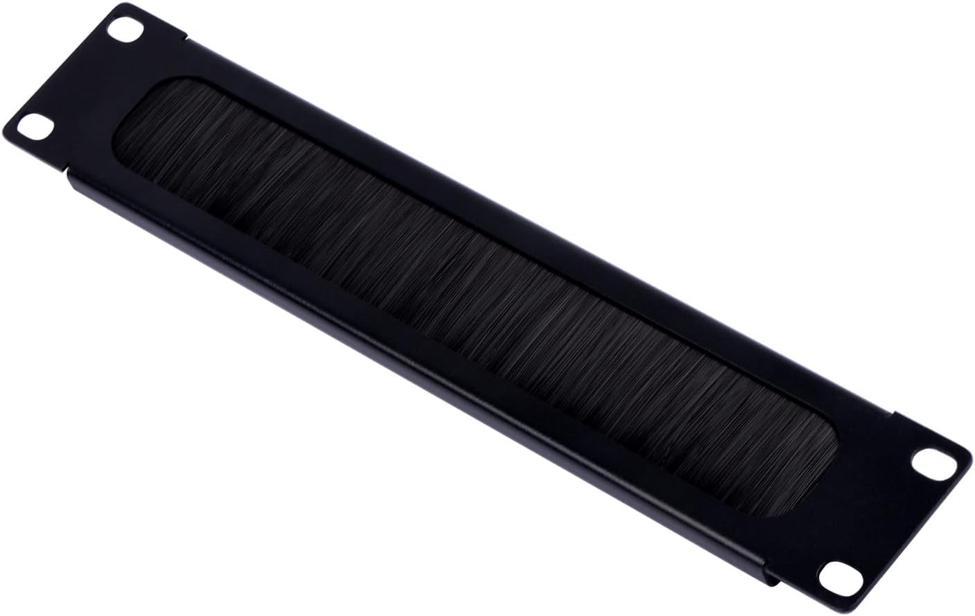 10 Inch 1U Brush Cable Manager Rack Mount Cable Management Panel