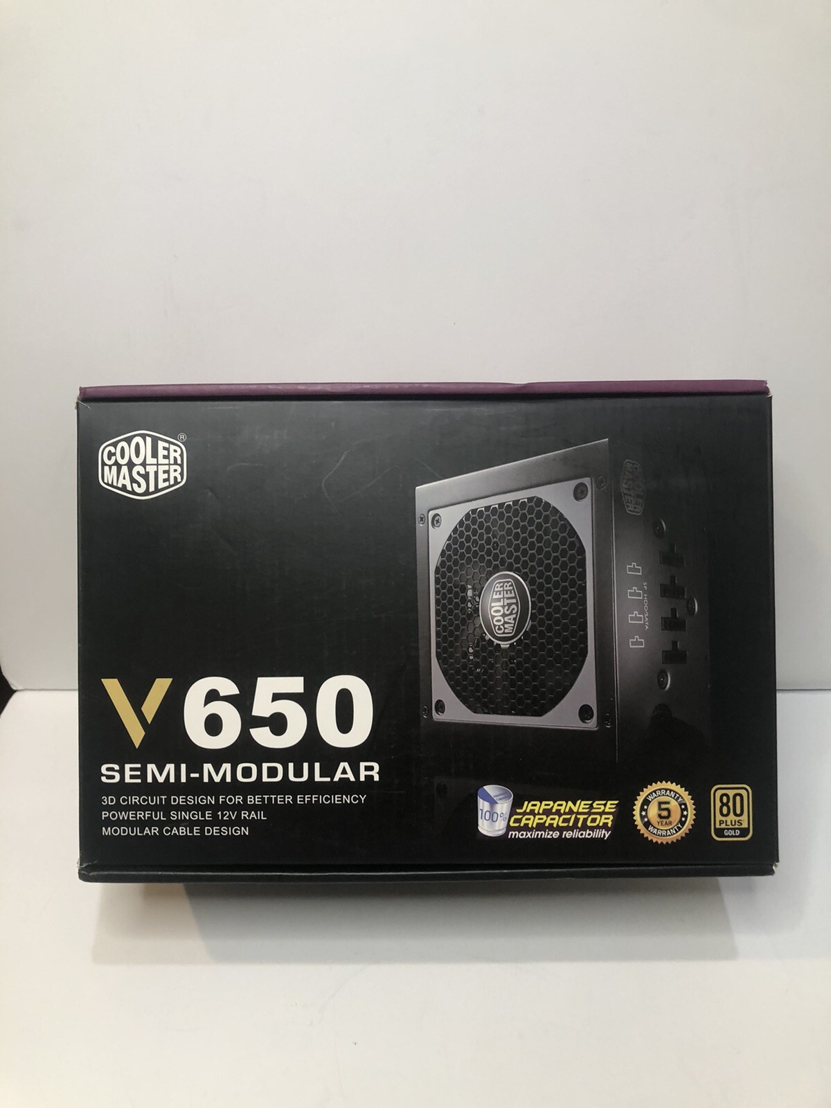 Cooler Master V Semi-Modular 650 W 80+ Gold Certified Rs-650-Amaa-G1 (G)