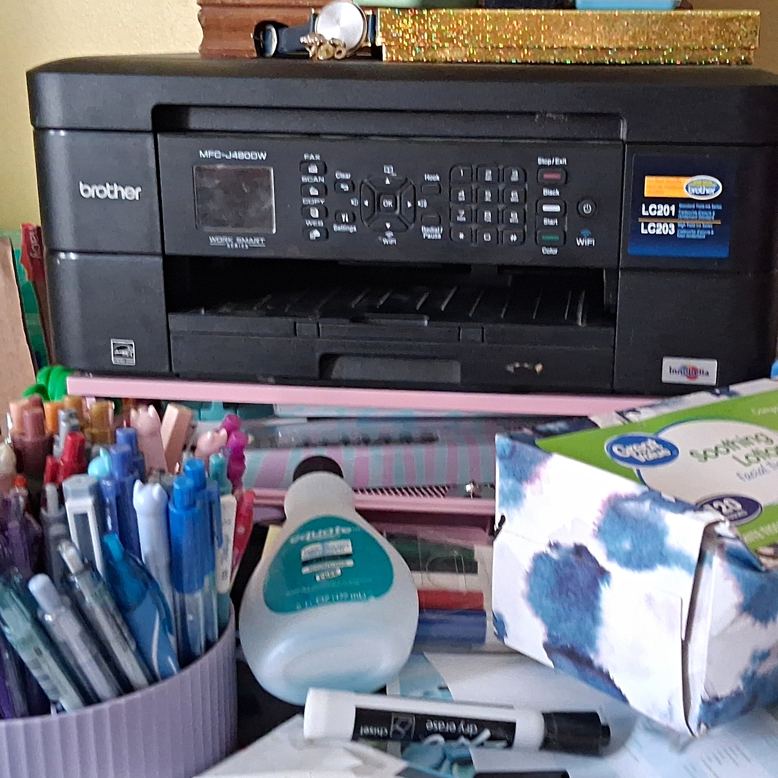Brother MFC-J480DW Work Smart Color Inkjet All-in-One Printer Wireless USB
