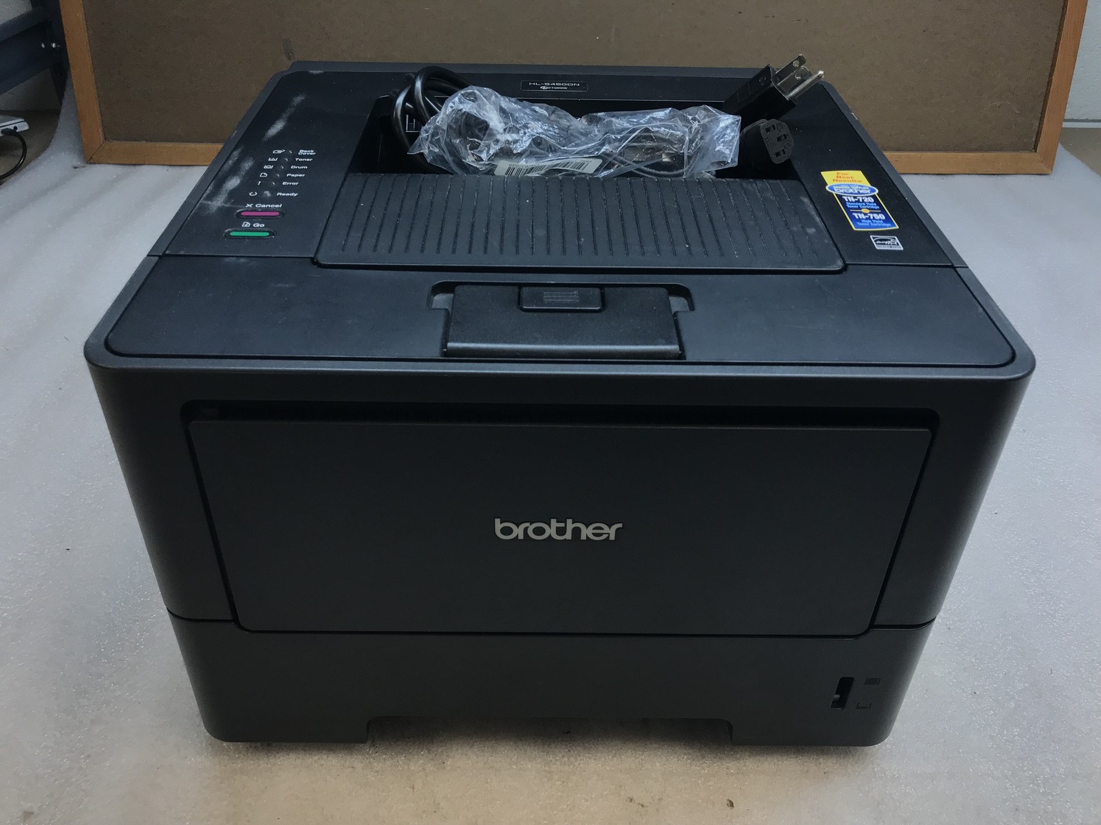 Brother HL-54 Desktop Network Laser Printer Toner Inc 27K pg ct