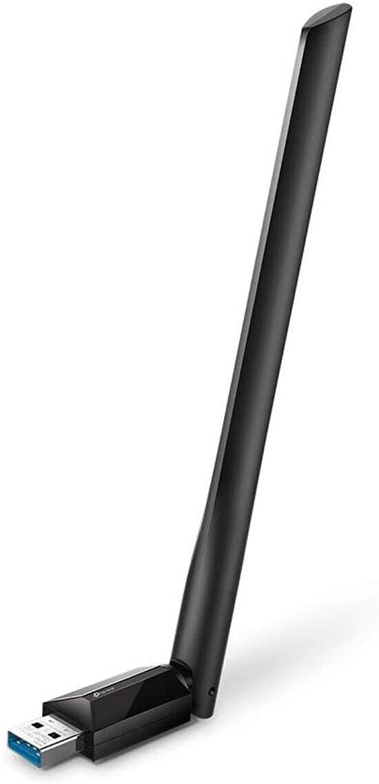 TP-Link USB WiFi Adapter-Desktop PC Archer T3U Plus Black Certified-Refurbished