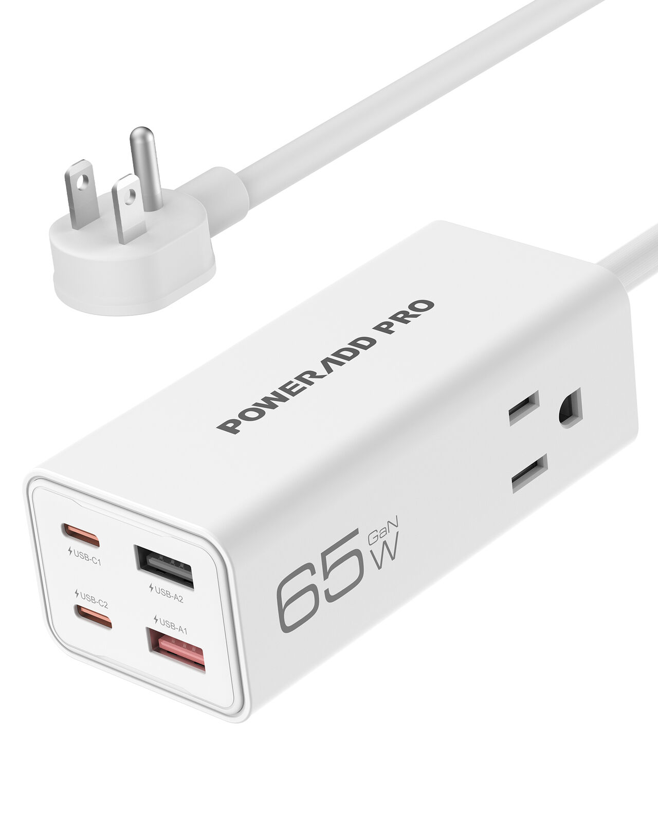 65W Gan Charger PD USB type C Fast Charging Station for iPhone Macbook