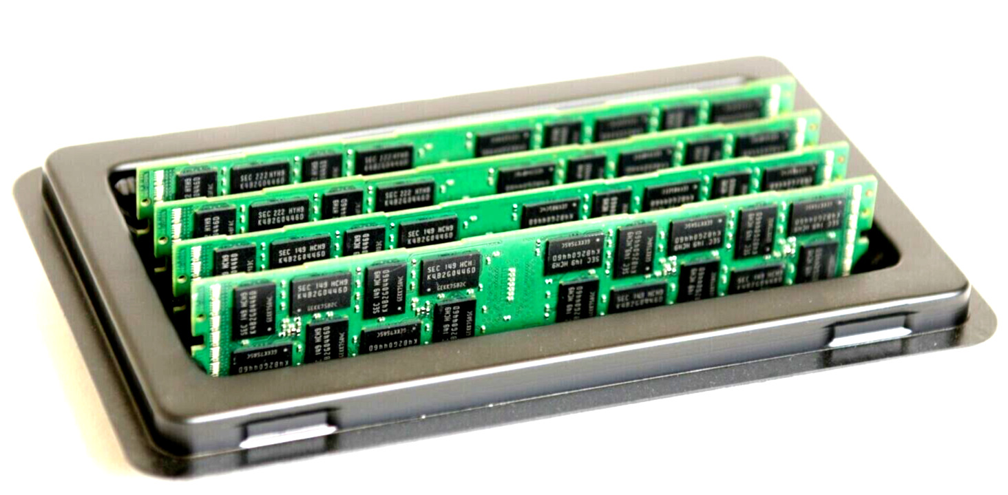 128GB (4x32GB) PC4-21300V-R DDR4 ECC Reg Server Memory for Dell PowerEdge R740xd