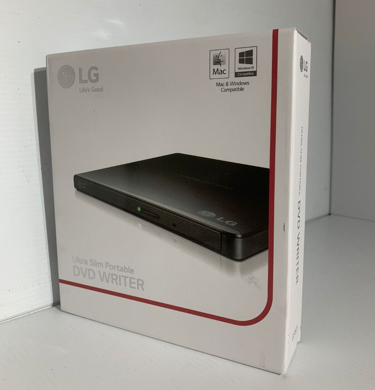 LG Electronics 8X USB 2.0 Super Multi Ultra Slim Portable DVD Writer - GP65NB60