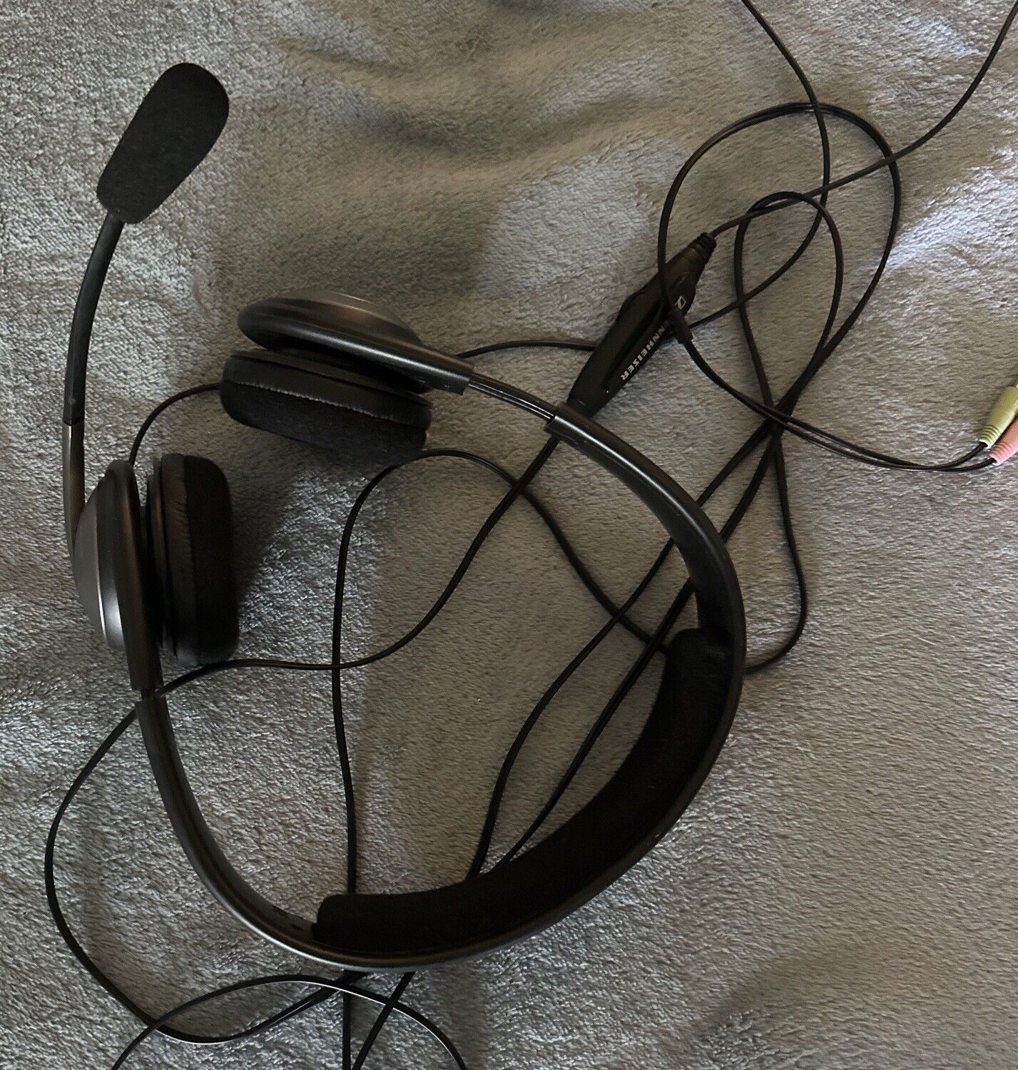 Sennheiser Com PC 151 Binaural Headset W Mic Noise Canceling Headphones Gaming