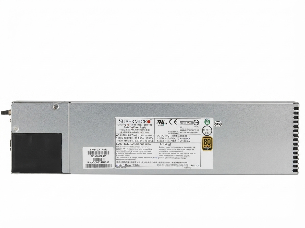 Supermicro PWS-1K41P-1R High Efficiency 1400W PS Switching Power Supply 