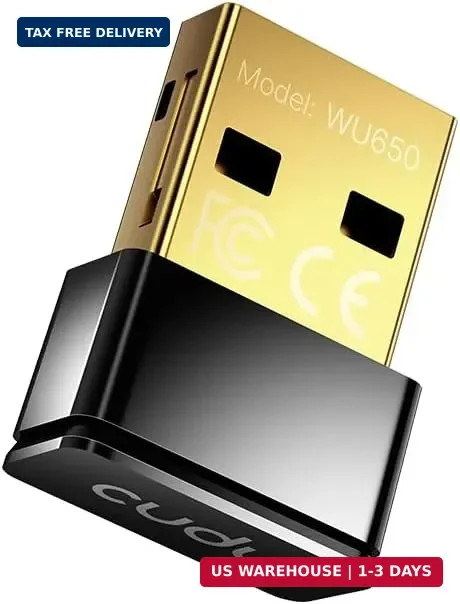 Cudy AC650Mbps USB WiFi Adapter for PC, 5G/2.4G Wireless Dongle, WiFi, USB Wirel