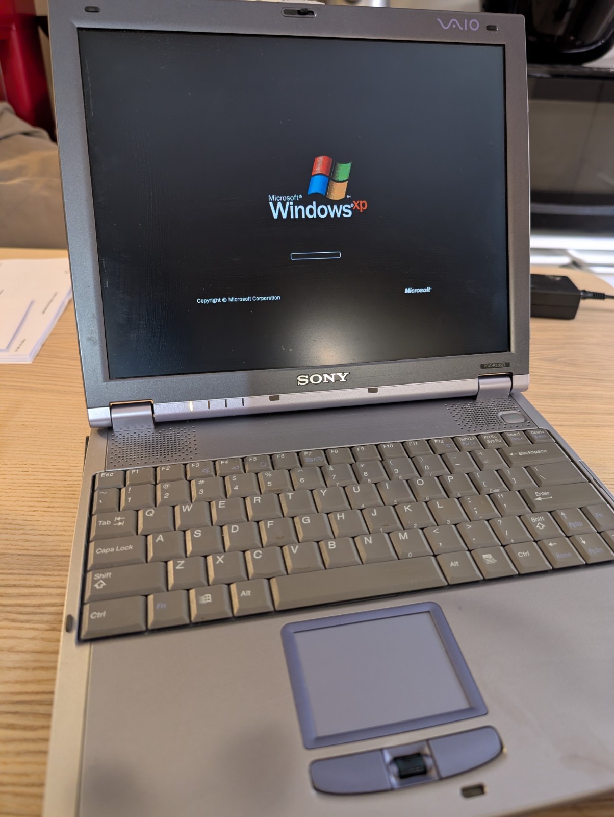 Sony Vaio PCG-R505EL with Docking Station