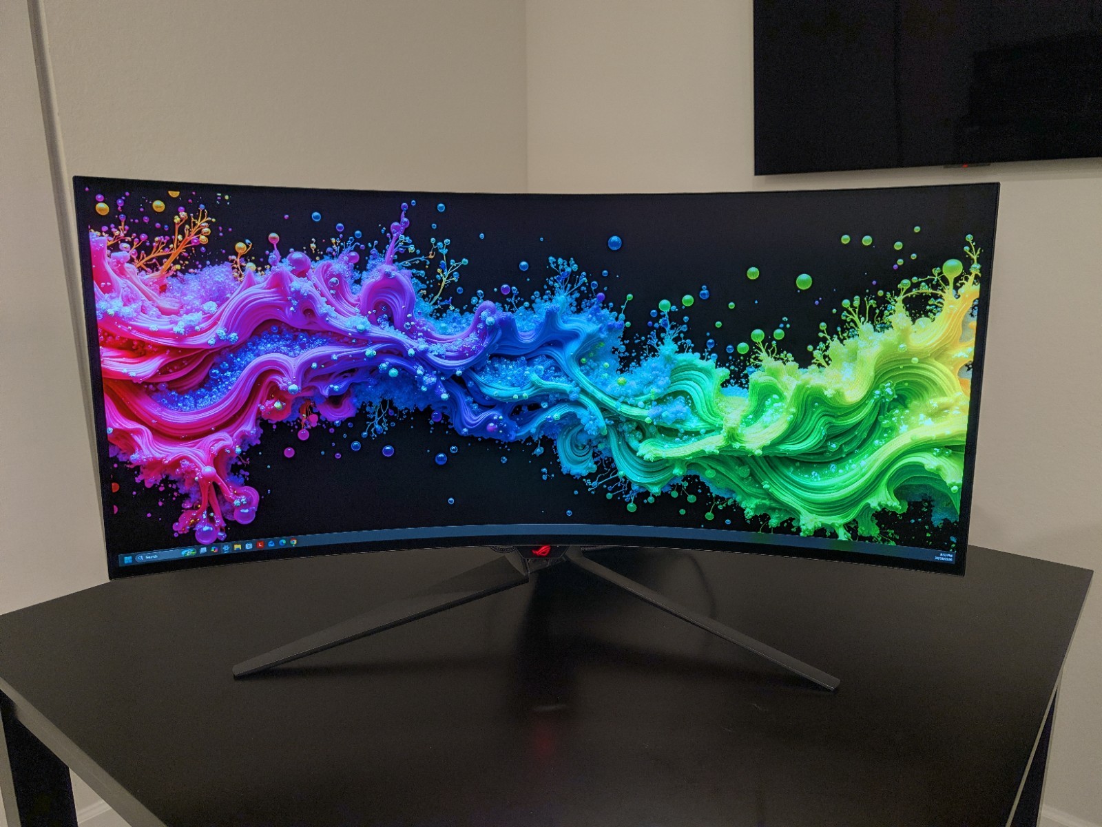 ASUS ROG Swift PG34WCDM 34” OLED Ultrawide 240Hz – Original Box, Stand, Cables
