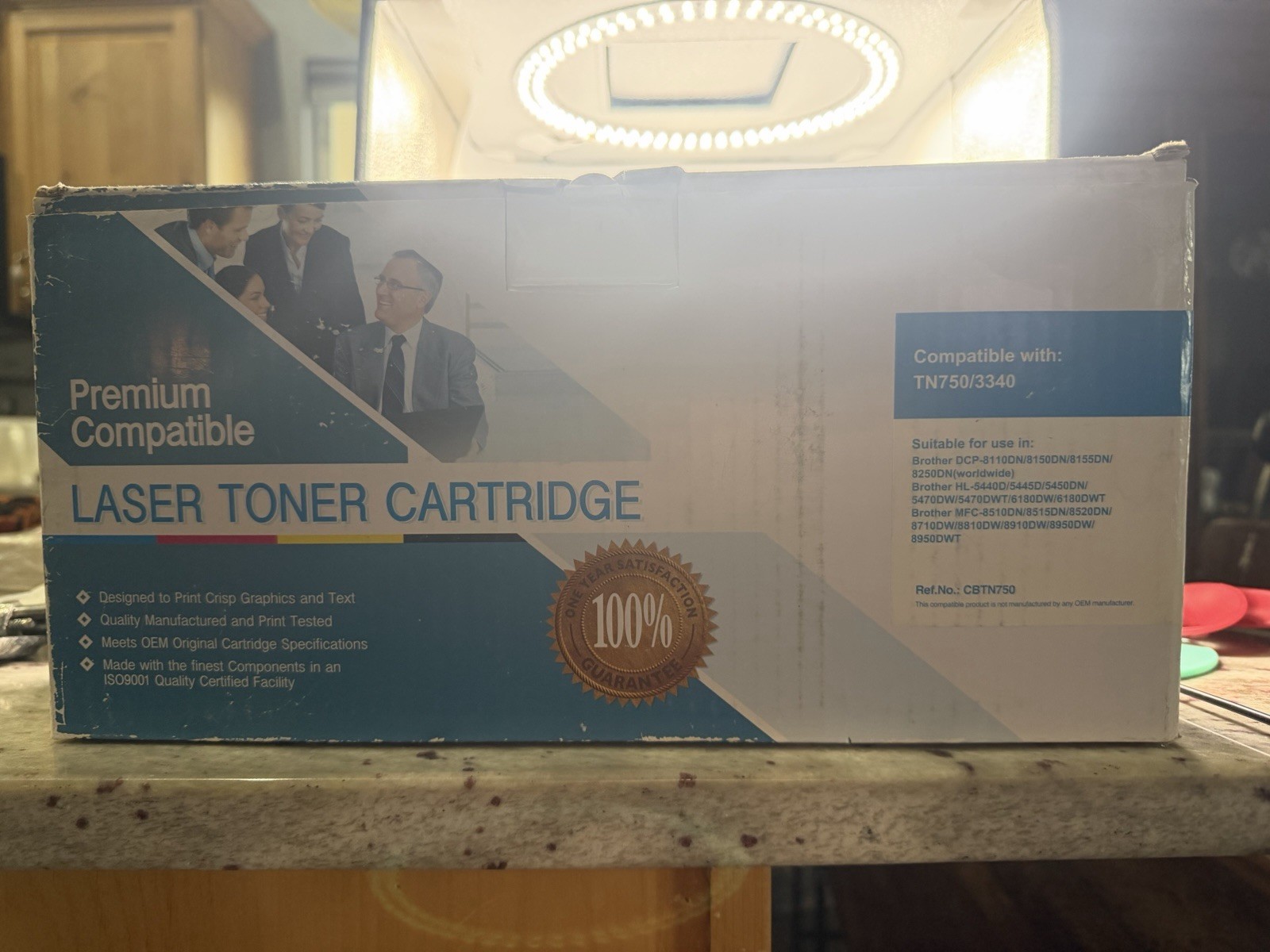 Premium Compatible CBTN750 Laser Toner Cartridge TN750/3340 Brother W/box