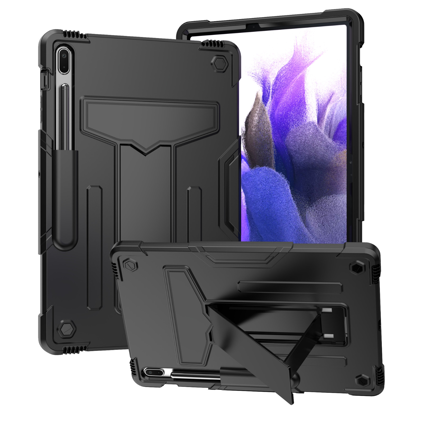 Samsung Galaxy Tab S10 FE 5G/S9 FE Shockproof Rugged High Impact Protective Case