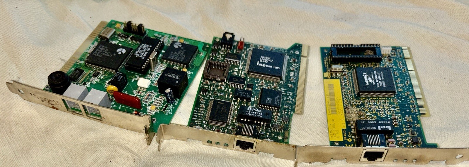 [WORN] [UNTESTED] Vintage Modem (?) Boards