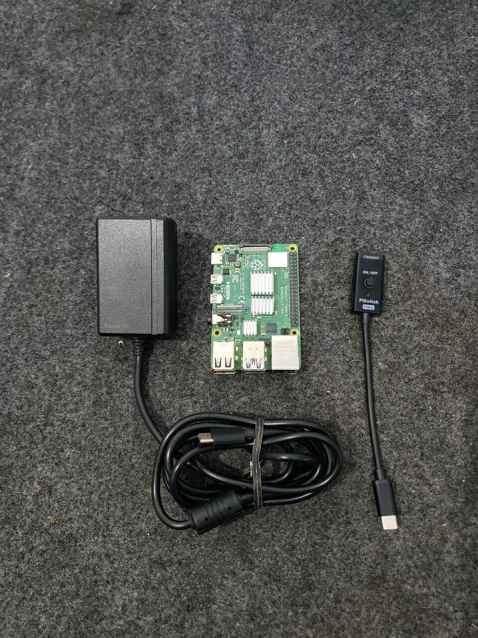 Raspberry Pi 4 Model B, 4GB DDR4 RAM Single Board Computer (RPI4-MODBP-4GB)