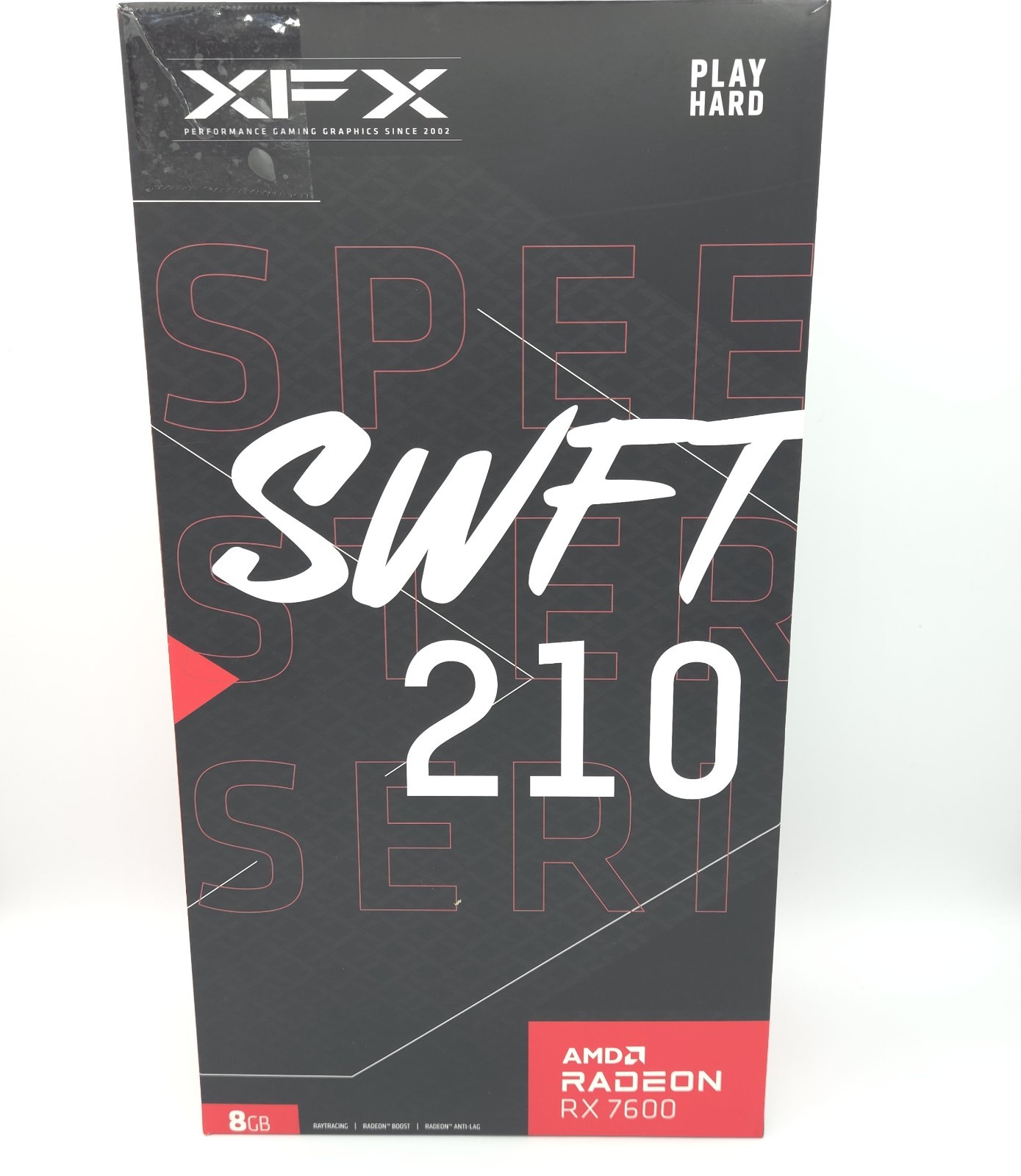 Radeon RX 7600 XFX Speedster SWFT 210 8GB GDDR6 Graphics Card Mint Condition