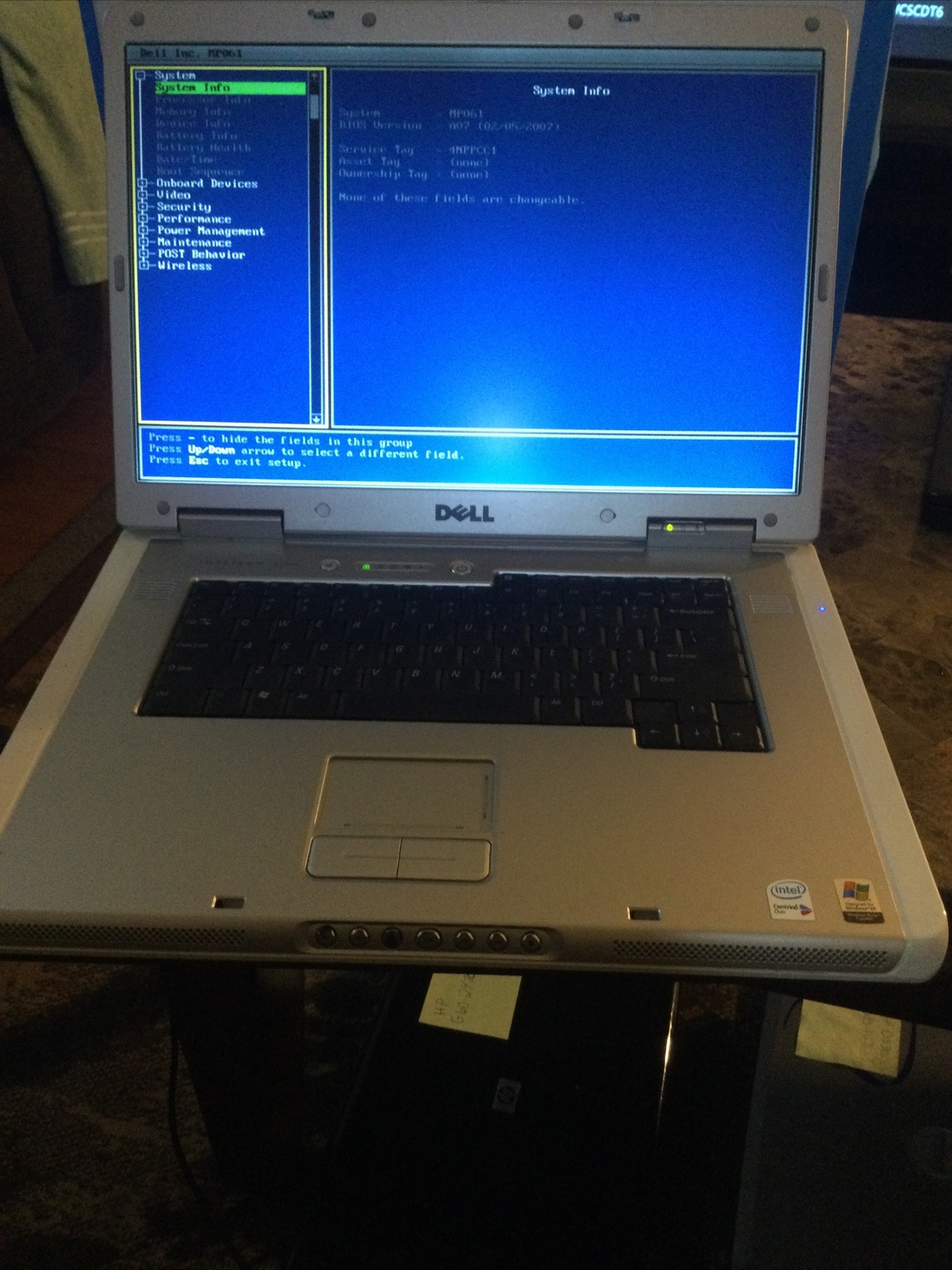 Vintage Dell Inspiron  E1705