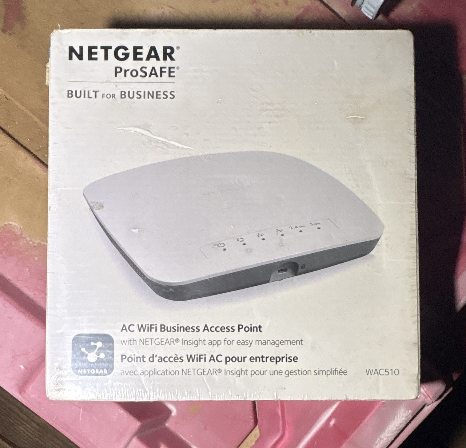 NETGEAR ProSAFE WAC510 AC Wireless Access Point Dual-Band MU-MIMO PoE 1300Mbps