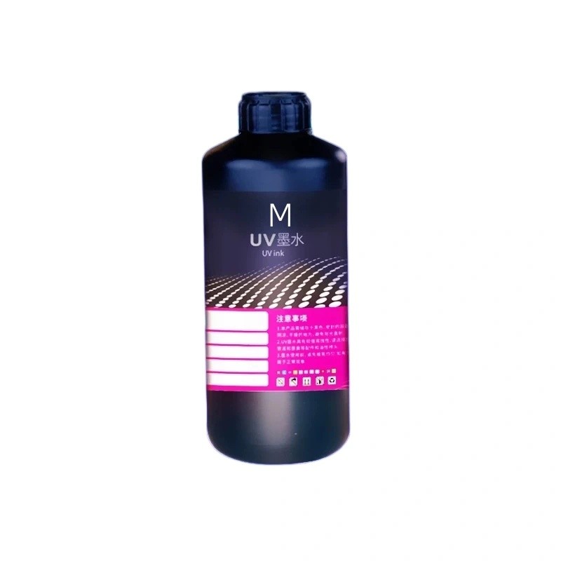 High quality Fluorescent UV Ink 1000ml/pcs For Kyocera KJ4A KJ4B UV printer