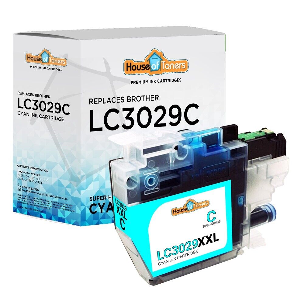 Replace LC3029 XXL Ink Cartridge for Brother MFC-J6535dw J6935dw J5930dw J5830dw