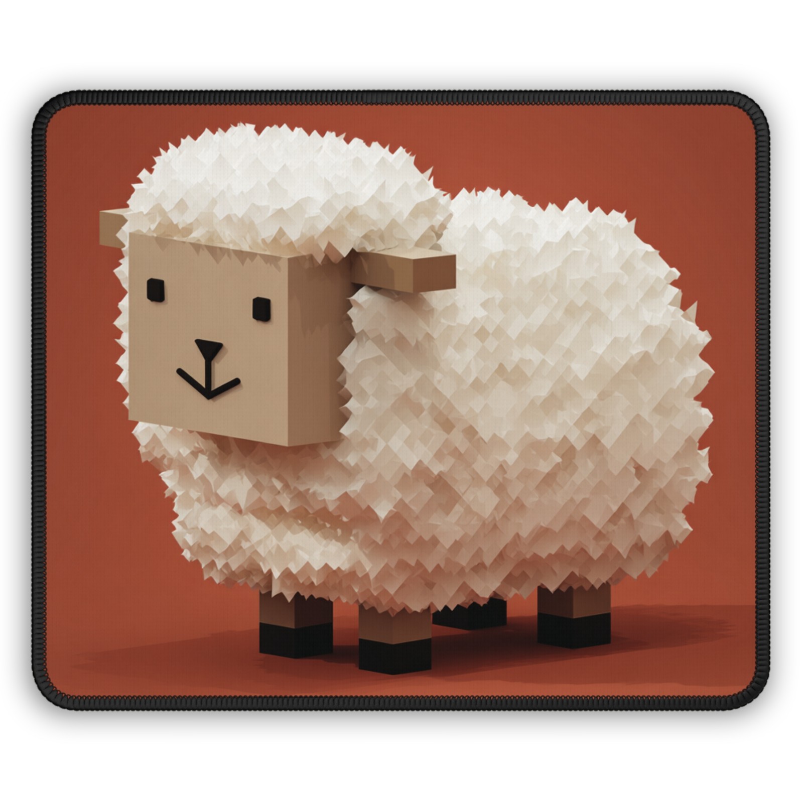 Cute 3D Pixel Sheep Gaming Mouse Pad | Sheep Desk Mat