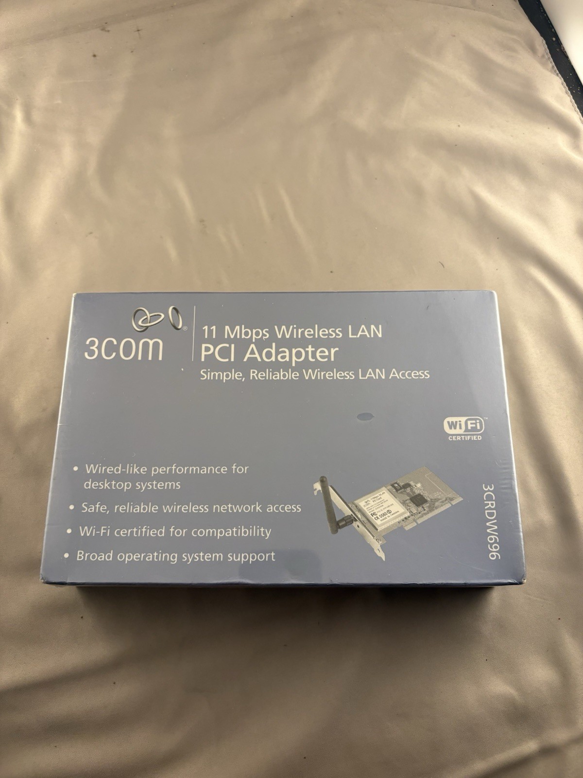 3Com 11Mbps Wireless LAN PCI Adapter 3CRDW696