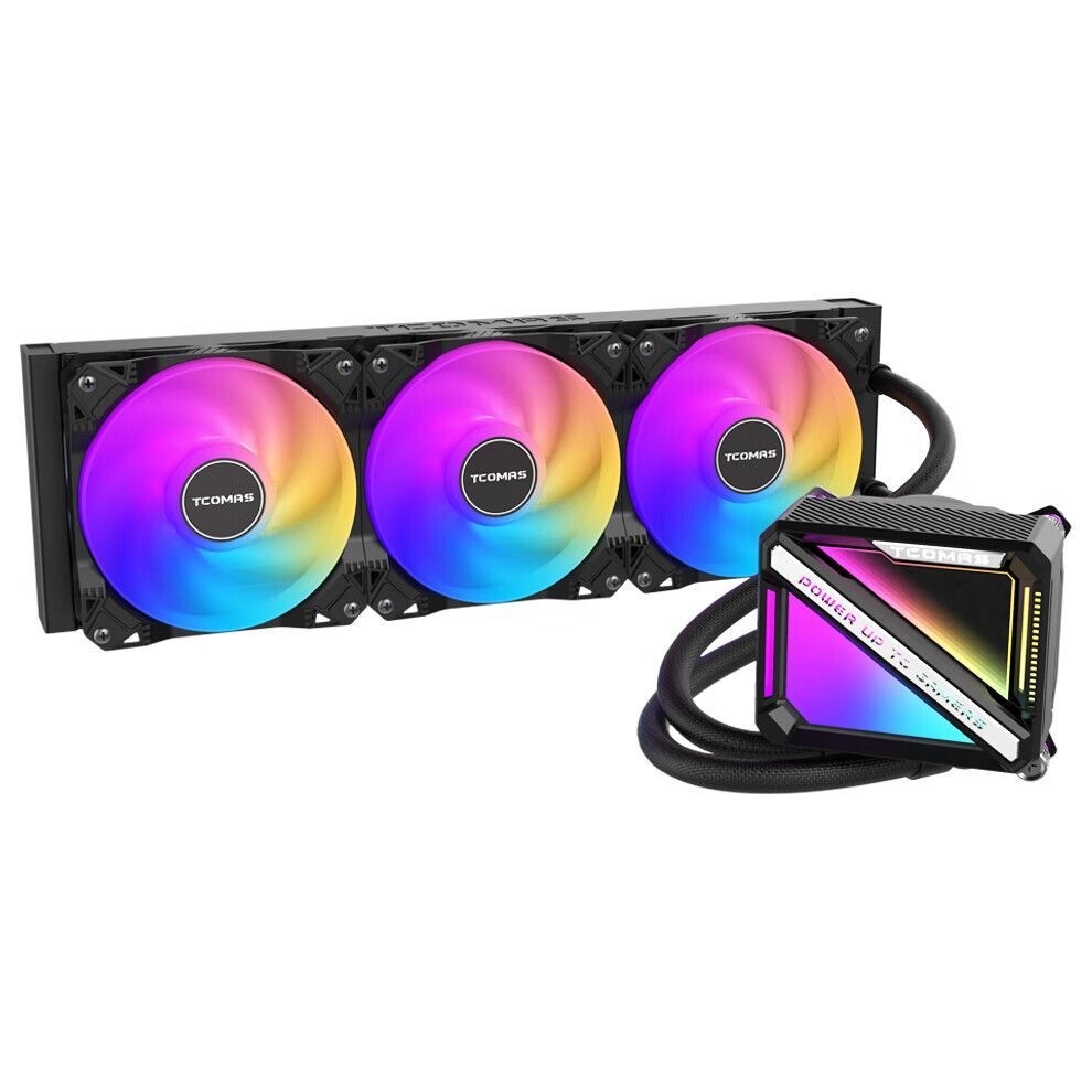 TCOMAS SJ-A090 360 ARGB  Integrated CPU water-cooled heat sinksupport 14900k