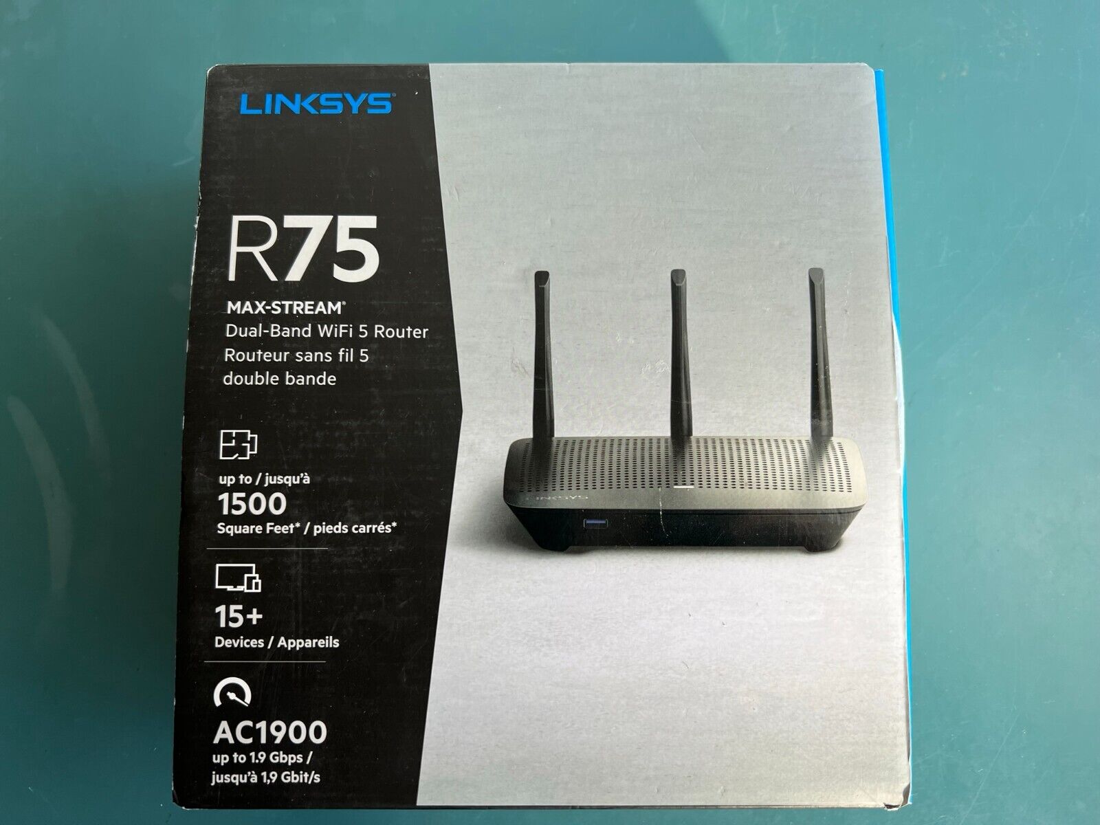 Linksys R75  EA7500 Max-Stream AC1900 MU-MIMO Gigabit Wi-Fi Router (EA7500V3-CA)
