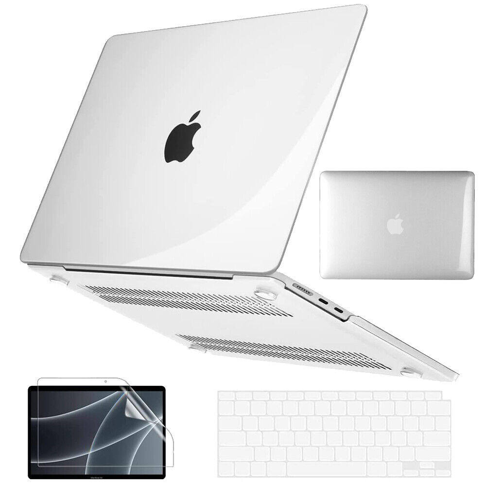 For MacBook Air 13.6 inch M2 Hard Case Shell 2022 A2681 &Keyboard &Screen Cover