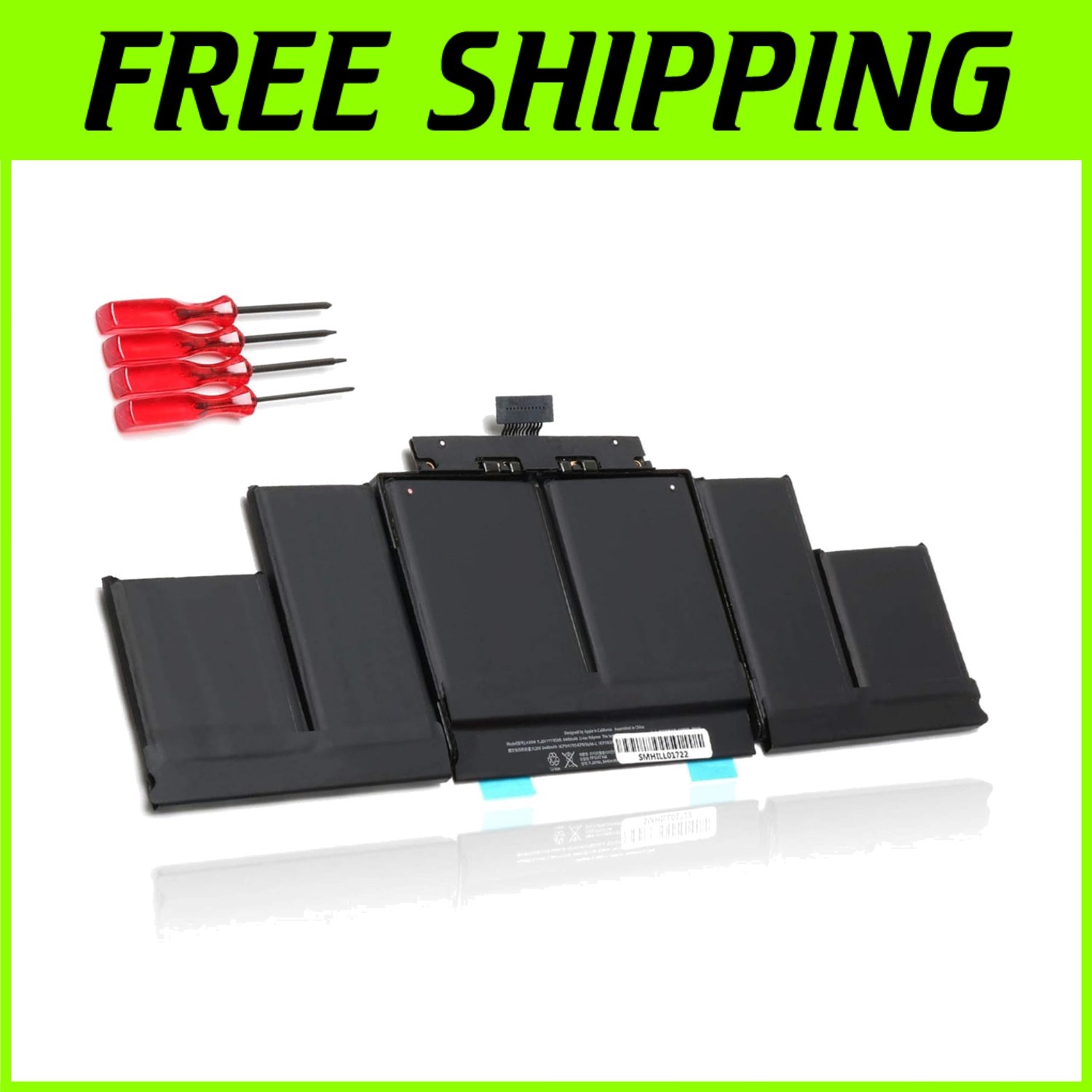 Long-lasting Battery for MacBook Pro Retina