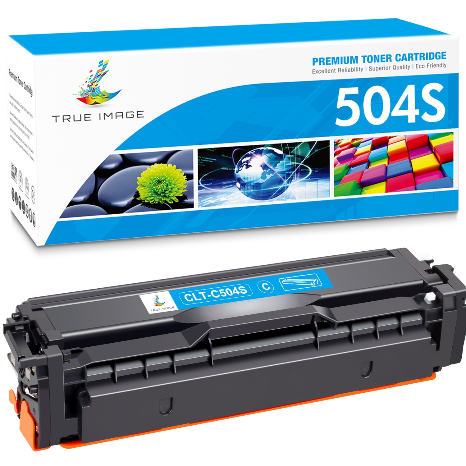 CLT-C504S C504S Toner Cartridge For Samsung SL-C1810W SL-C1860FW CLP-475 - 1PK