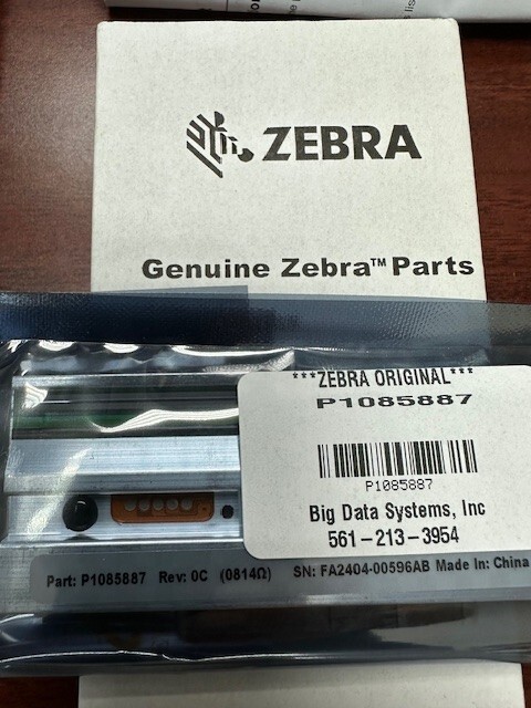 ZEBRA **ORIGINAL** Printhead for ZT610 ZT610R 203DPI Printehead **NEW US SHIP**