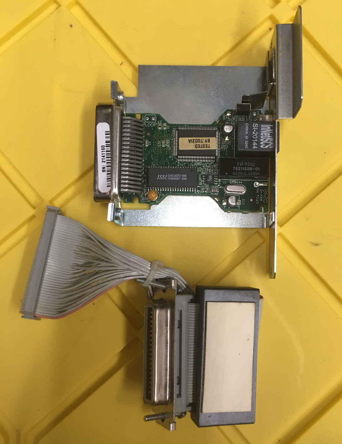  Zebra Magjack Si-20144 Circuit Board For 170xi Thermal Label Printer